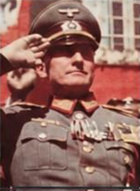 Historical manuscript photograph: Walther von Brauchitsch